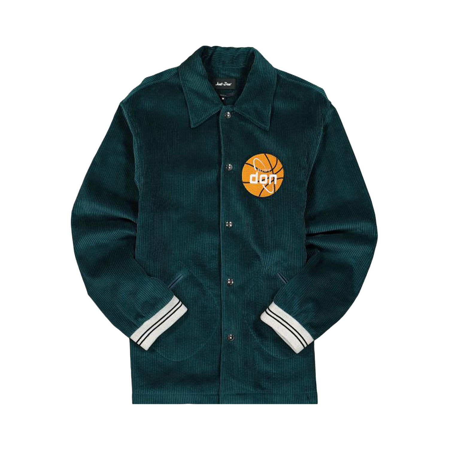 Bunda Just Don Plain Corduroy Jacket Modrá | 31JUSG01 218504, 1