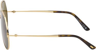 Slnečné okuliare Tom Ford Tom Ford Rickie-02 Aviator Sunglasses Žltá | FT1281_6330N, 2