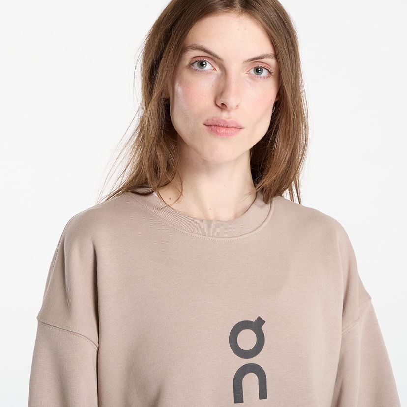 Mikina On Running On Club Crew Sweatshirt XS Béžová | 1WE10470603