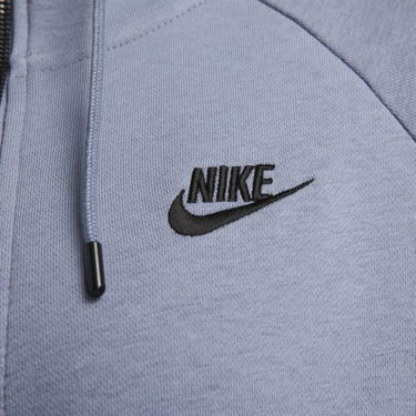 Mikina Nike Sportswear Essential Full-Zip Fleece Hoodie Modrá | DX2317-493, 2