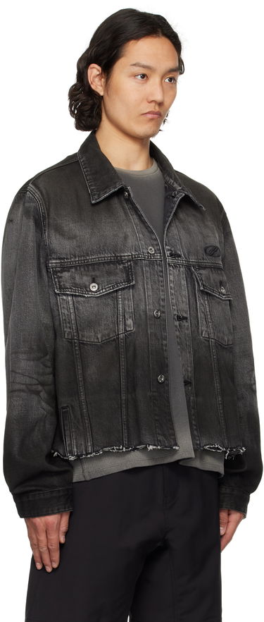 Bunda We11done We11done Sporty Selldone Denim Jacket Čierna | WD-DJ1-25-308-U-BK, 1
