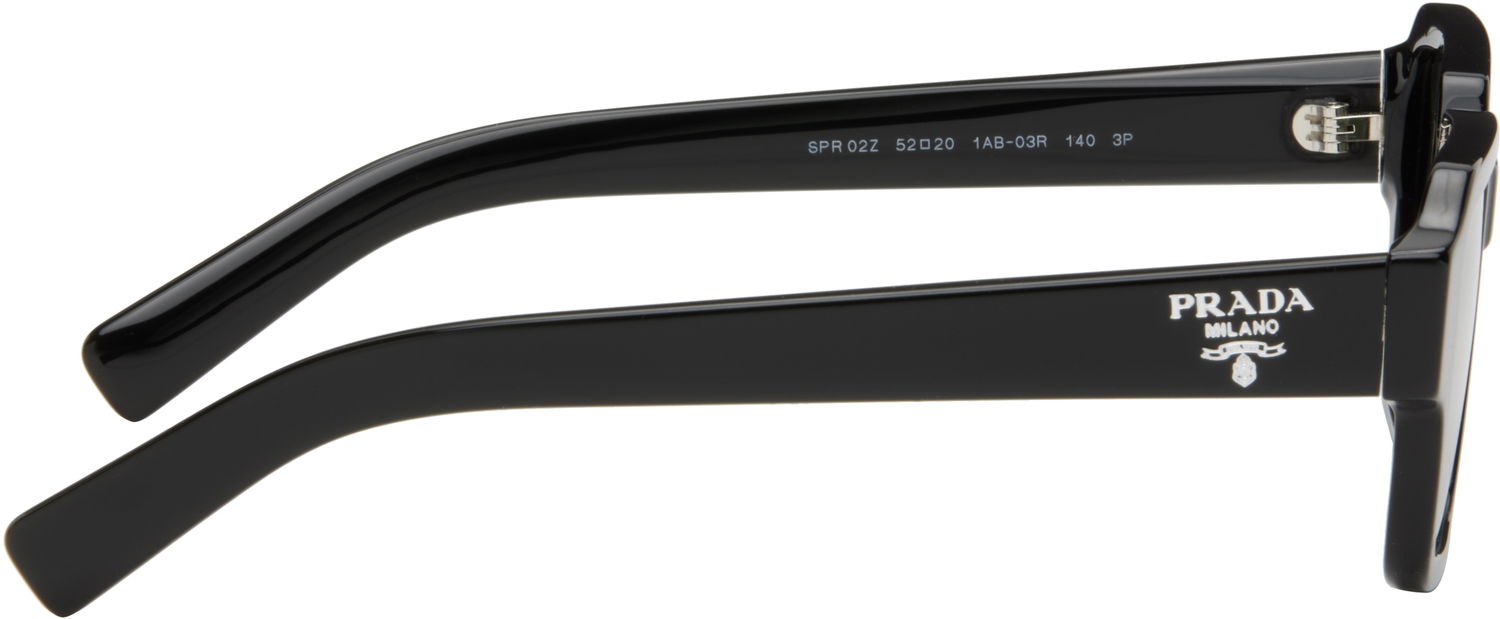 Slnečné okuliare Prada Prada 'Prada' Logo Sunglasses Čierna | 0PR 02ZS 1AB03R52 8056262346945, 1