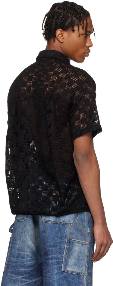 Košeľa Andersson Bell Andersson Bell Letto Knitted Shirt Čierna | atb1234m, 2