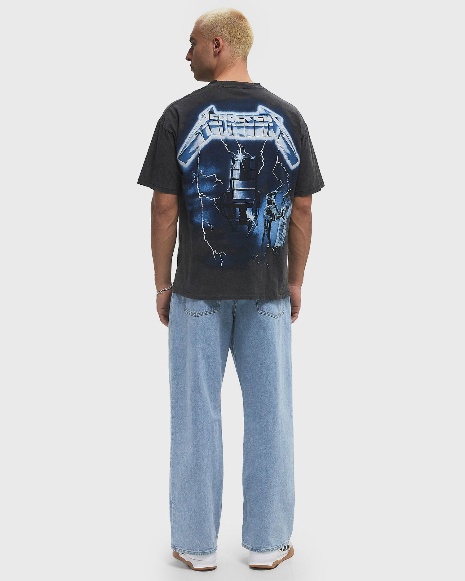 Tričko Represent Clo Represent x Metallica Ride The Lightning Short Sleeves T-Shirt Čierna | MLM4356-20, 1