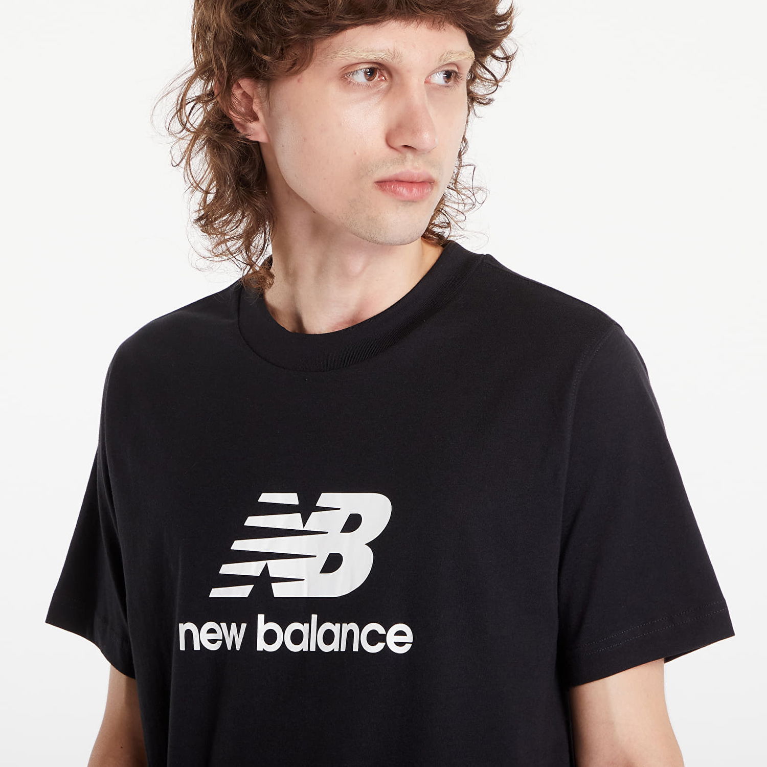 Tričko New Balance t-s Čierna | MT41502BK, 1