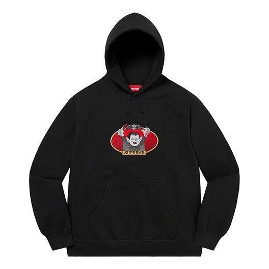Mikina Supreme Vampire Boy Graphic Print Hooded Sweatshirt Čierna | SUP-SS21-703
