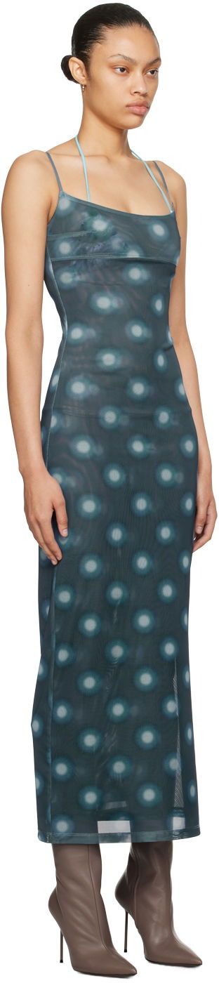 Šaty Miaou Miaou Thais Maxi Dress Modrá | 5019PM1GRB, 1