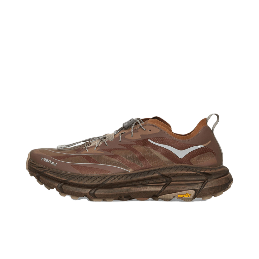 Bežecké topánky Hoka One One Satisfy Mafate Speed 4 Lite Vínová | 1157050-RBBR