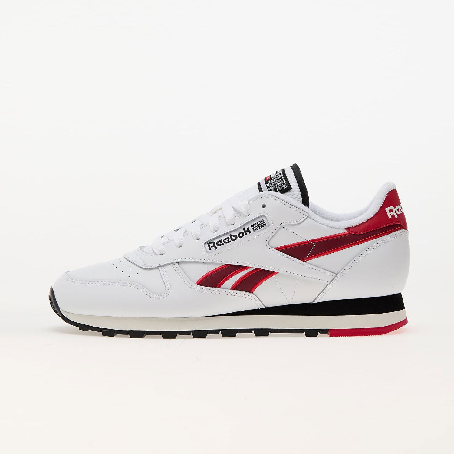Tenisky a topánky Reebok Classic Leather White/ Vector Red/ Black Biela | 100201077, 0