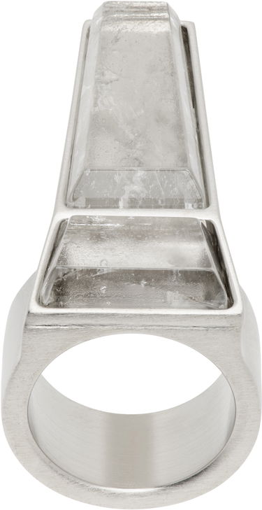 Prsteň Rick Owens Rick Owens Crystal Trunk Ring Metalická | RJ0000028 METES2, 1