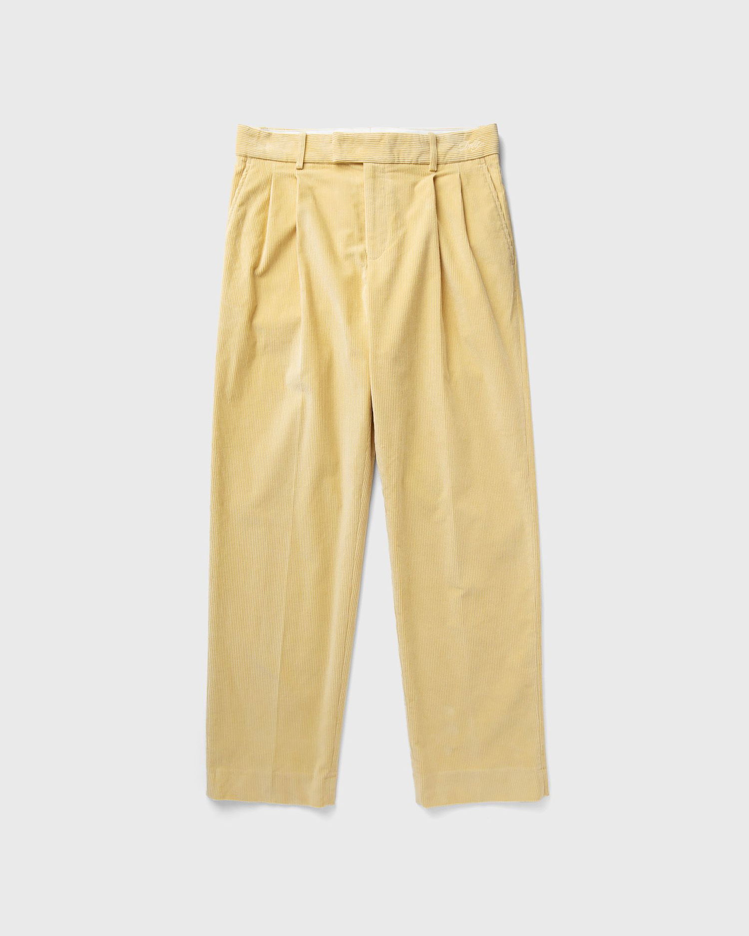 Nohavice Drôle de Monsieur Corduroy Casual Pants Žltá | E-BP165-CO156-ST, 0