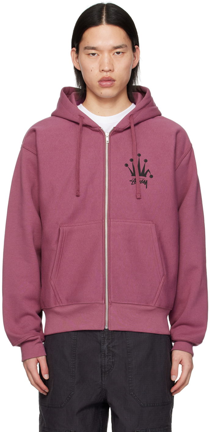 Pink Regal Crown Hoodie