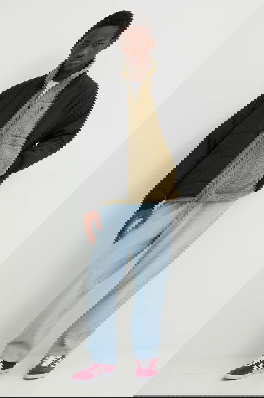 Bomber bunda Dickies GARDINER Quilted Bomber Jacket Sherpa Lined Čierna | DK0A4Z35, 1