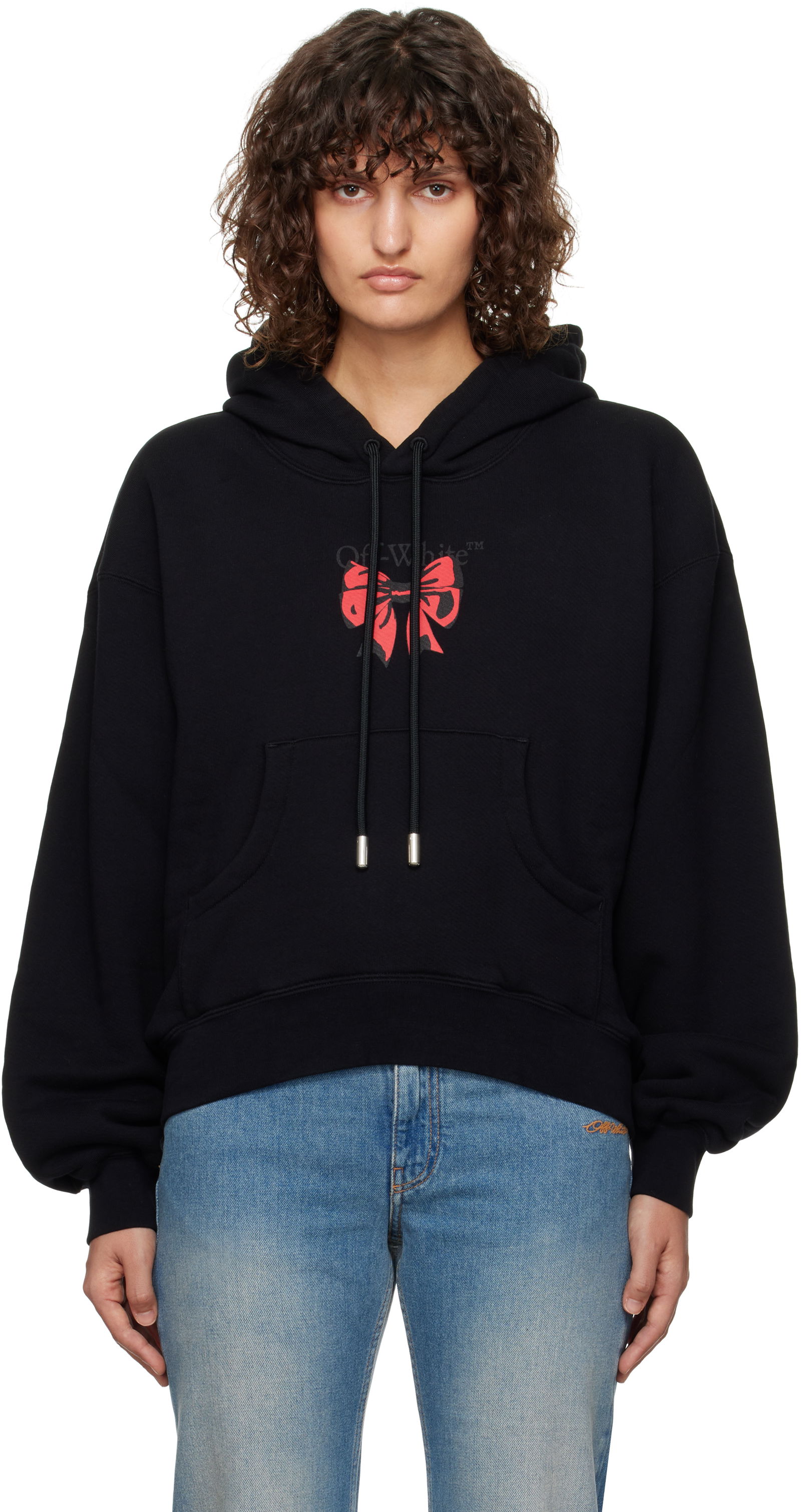 Bow Logo Oversize Hoodie