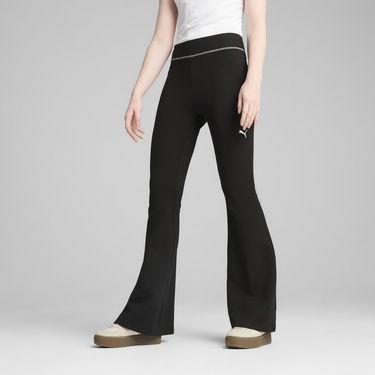 Legíny Puma DARE TO Textured Flare Leggings Čierna | 629809_01, 0
