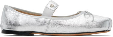 Oblečenie Anine Bing ANINE BING Jolie Ballerina Flats Metalická | A-14-10846-SLV1, 0