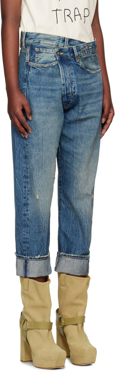 Džínsy R13 R13 Crossover Jeans Modrá | R13W2048-734, 1