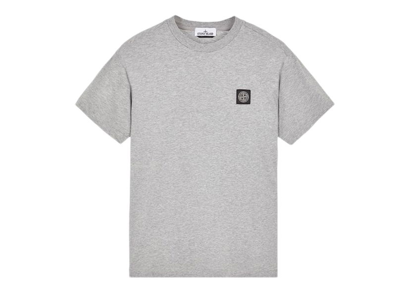 Tričko Stone Island Short Sleeve T-Shirt Dust Šedá | 801524113 - V0064