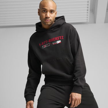 Mikina Puma Call Us Now Basketball Hoodie Čierna | 627152_01, 0