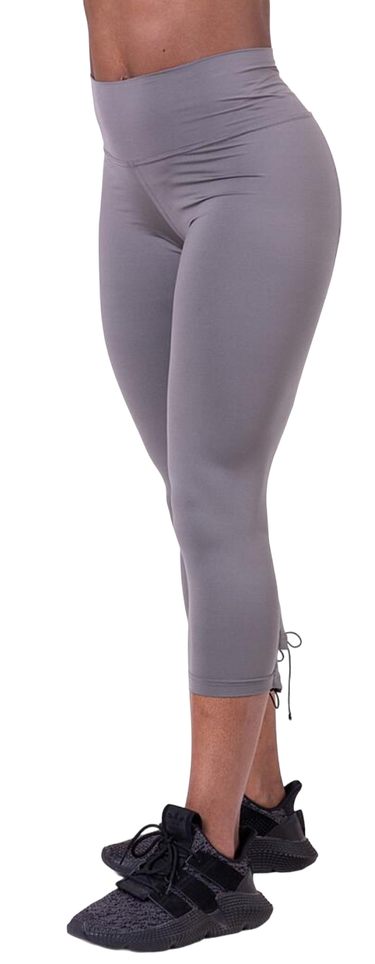Legíny NEBBIA Nebbia Lace-up 7/8 Leggings Šedá | 66101, 0