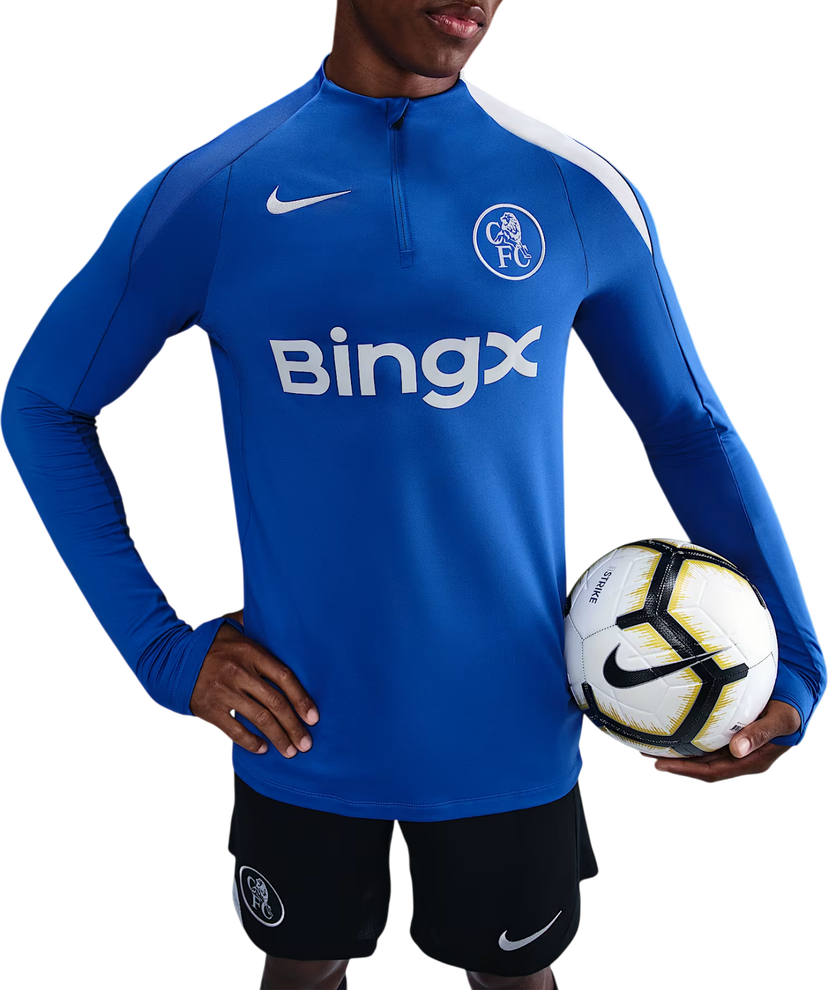 Tričko Nike Chelsea FC Strike Knit Drill Top Modrá | hm3353-481