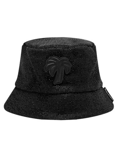 Klobúk Palm Angels Big Palm Bucket Hat Čierna | PWLA027S23FAB0011010