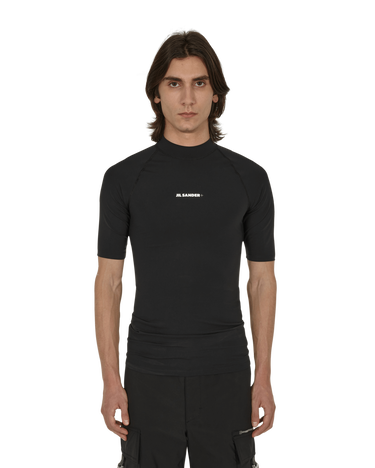 Tričko Jil Sander Logo Rash Guard Black Čierna | JPUU783503-MU478008 001, 3