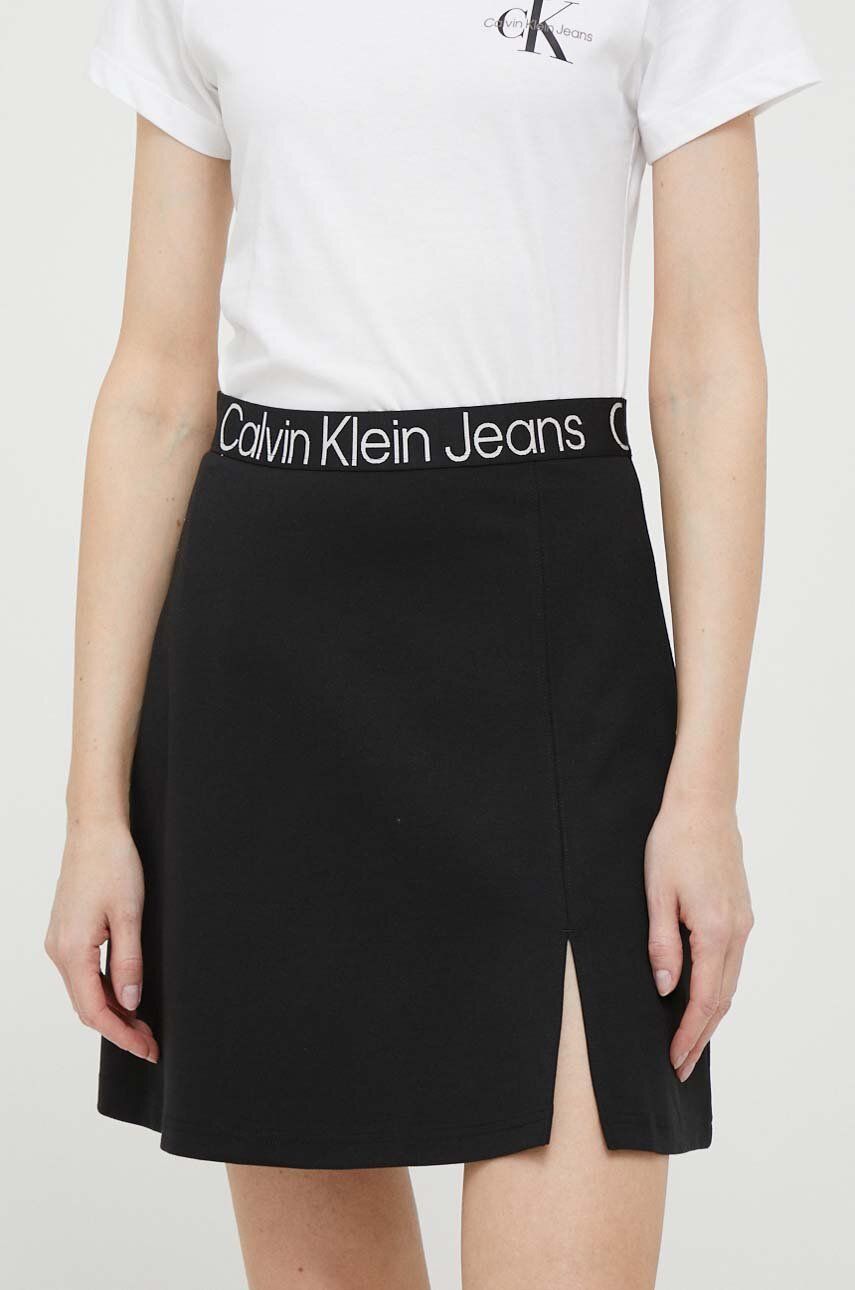 Sukňa CALVIN KLEIN Skirt Čierna | J20J221434, 0
