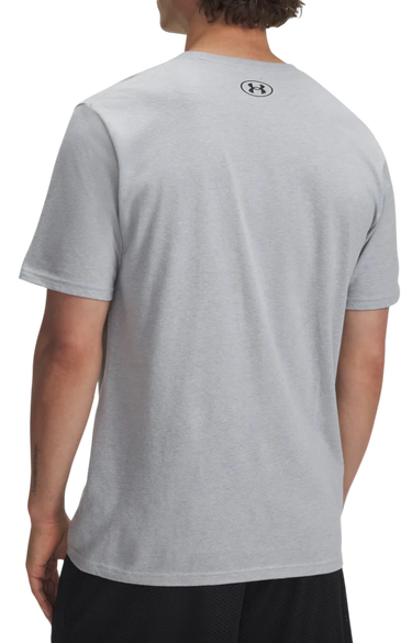 Tričko Under Armour Under Armour Camo Chest Stripe Short Sleeve T-Shirt Šedá | 1376830-011, 2
