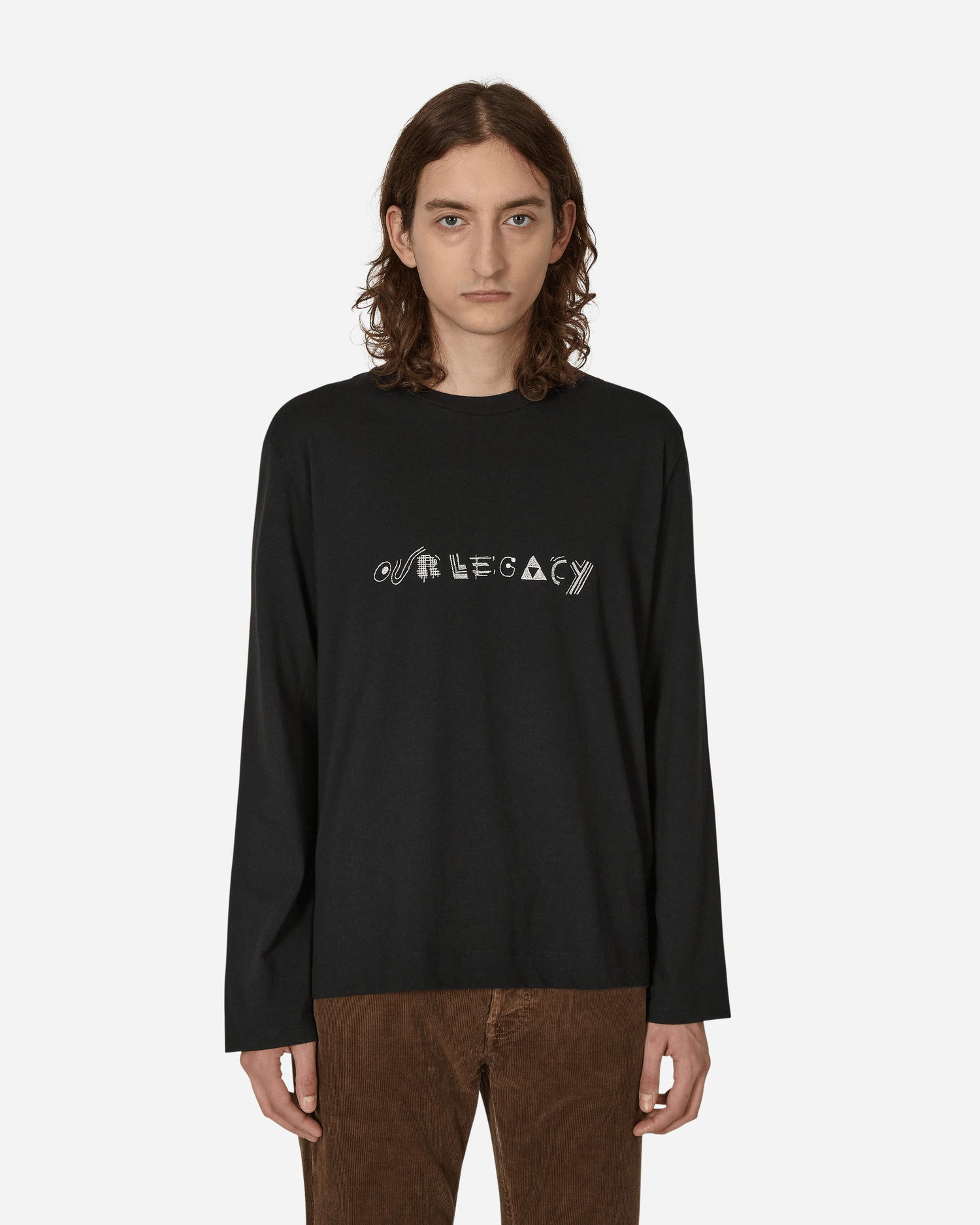 Tričko OUR LEGACY Box Longsleeve Tee Čierna | M4226CLB 001, 0