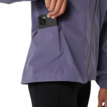 Vetrovka Asics Metarun Waterproof Hooded Jacket Fialová | 2012d092-500, 2
