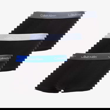 Boxerky CALVIN KLEIN Low Rise Trunk 3-Pack Čierna | LV00NB4389 R9B, 0