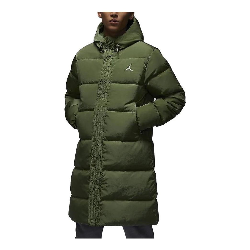 Prešívaná bunda Jordan Down Parka Zelené | FB7314-340, 0