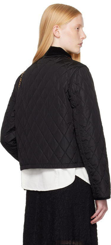 Prešívaná bunda Burberry Burberry Oldham Quilted Nylon Jacket Čierna | 8113836, 2