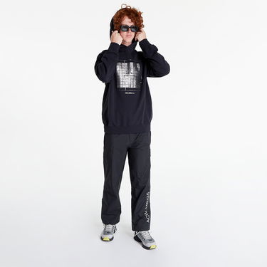 Mikina A-COLD-WALL* Foil Grid Hoodie Čierna | ACWMW074 Black, 3