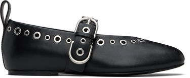Tenisky a topánky rag & bone Spire Mary Jane Ballerina Flats Čierna | WFF24HF1008LE08, 0