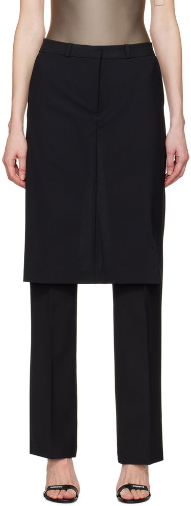 Nohavice Coperni Coperni Skirt Overlay Trousers Čierna | COPP64106, 0