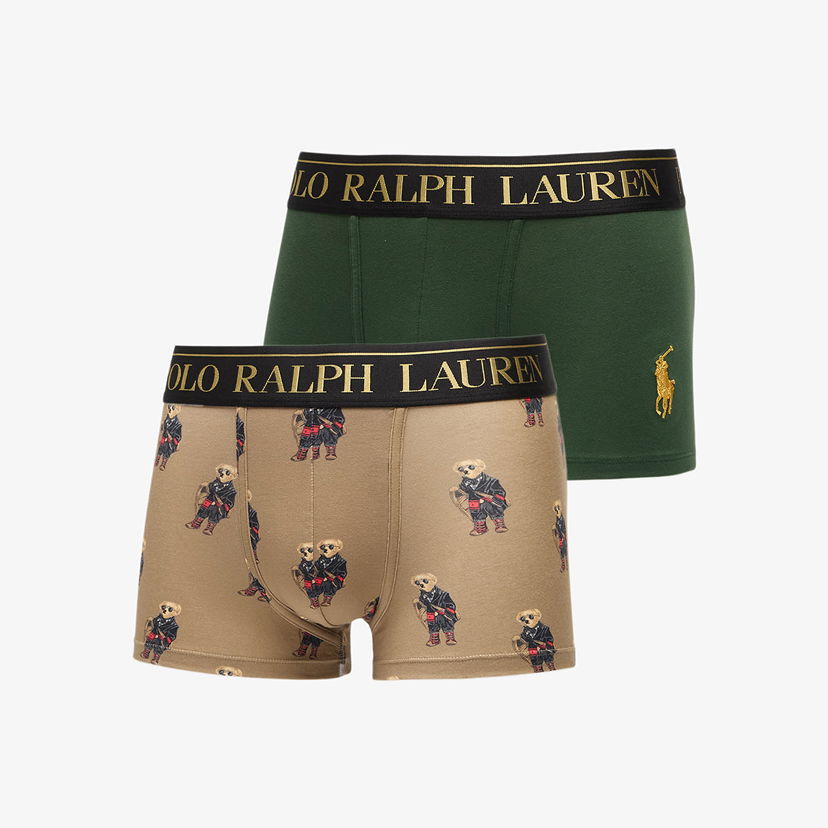 Boxerky Polo by Ralph Lauren Polo Bear Trunk 2-Pack Rôznofarebný | 714843425015