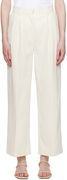 TOTEME Pleated Wide-Leg Trousers