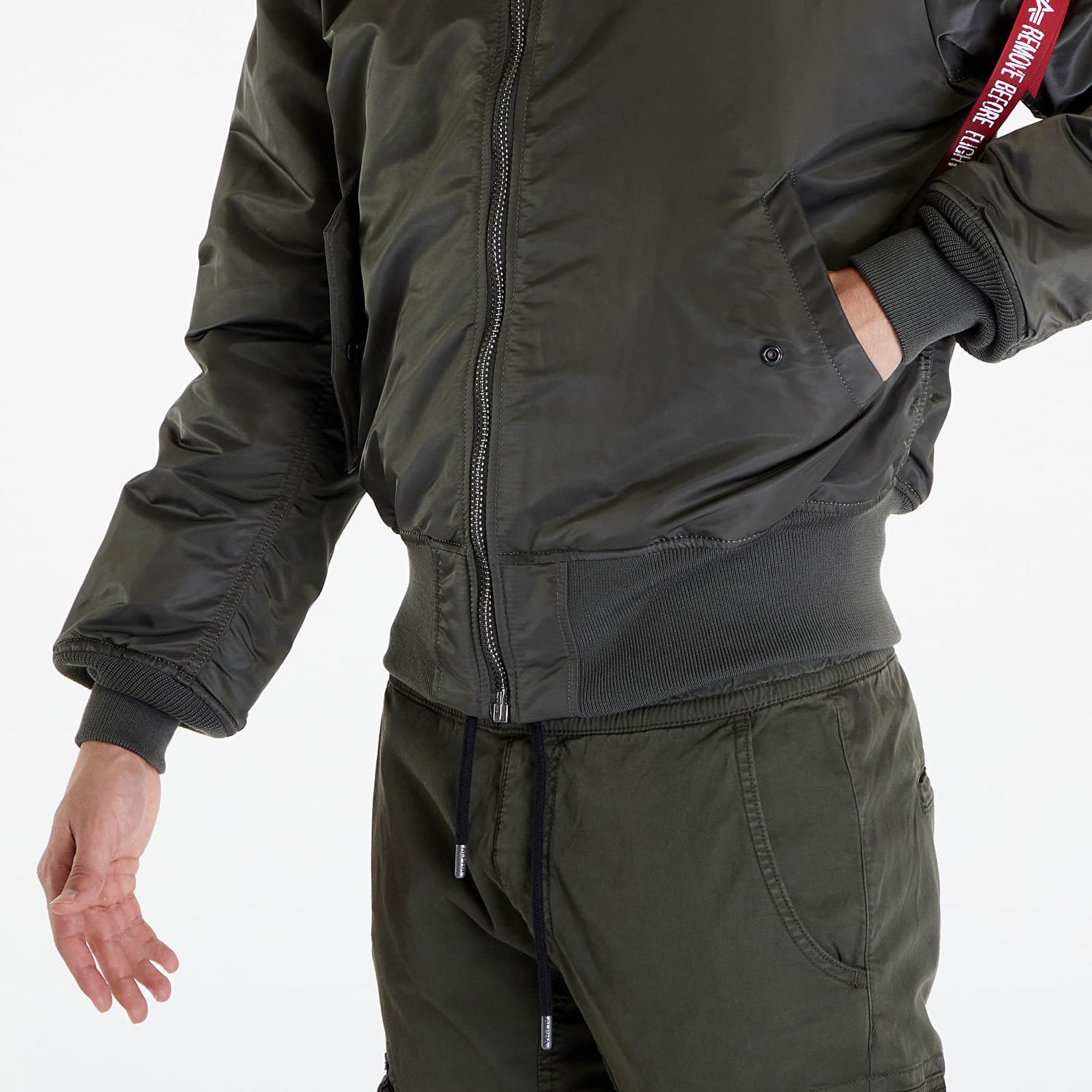 Bunda Alpha Industries MA-1 Heritage Rep Grey Šedá | 100101 04, 1
