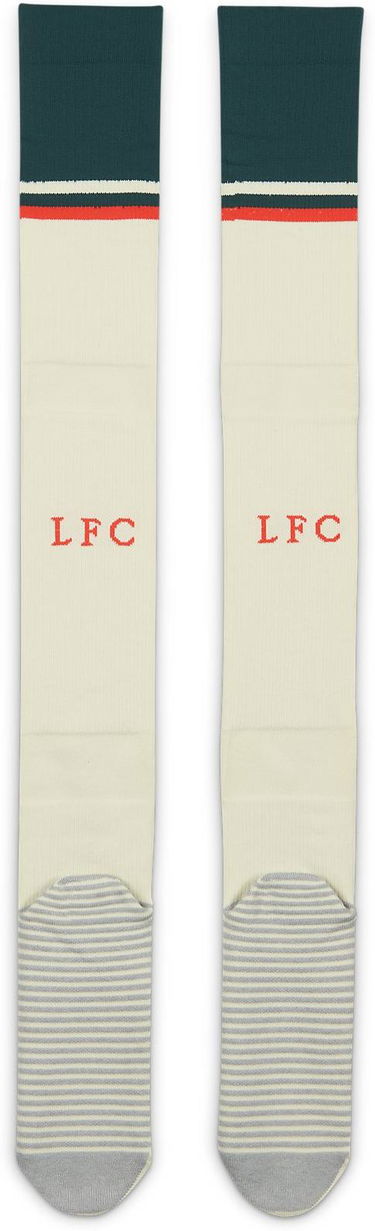 Ponožky Nike Liverpool FC 2021/22 Stadium Away Over-the-Calf Socks Béžová | db2578-238, 2