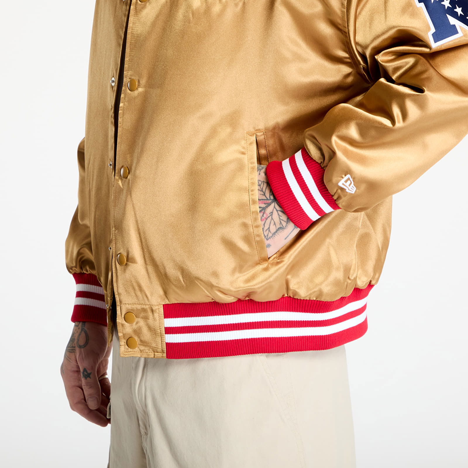 Satin Bomber Jacket