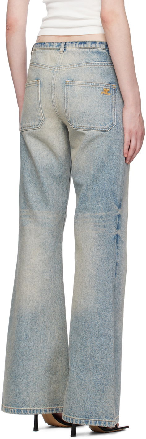 Courrèges Relax Denim Bootcut Jeans