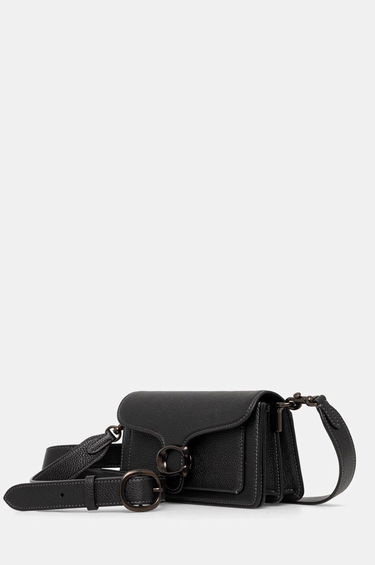 Taška cez rameno Coach Tabby Leather Shoulder Bag Čierna | CY201, 1