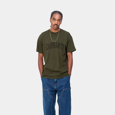 Tričko Carhartt WIP S/S Paisley Script T-Shirt Zelené | I032434_1NQ_XX, 2