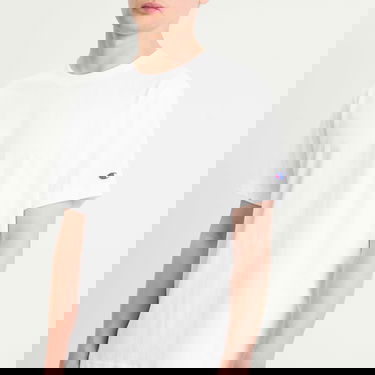 Tričko Champion Reverse Weave Loose Fit T-Shirt, Size Large Biela | 220761-WW001, 5