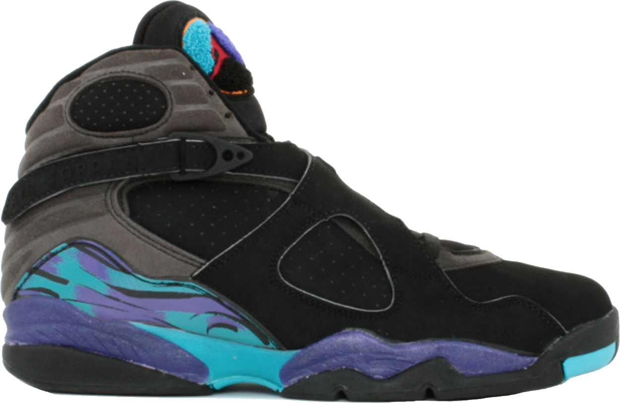 Tenisky a topánky Jordan Jordan 8 OG (1993) "Aqua" Čierna | 130169-040, 0