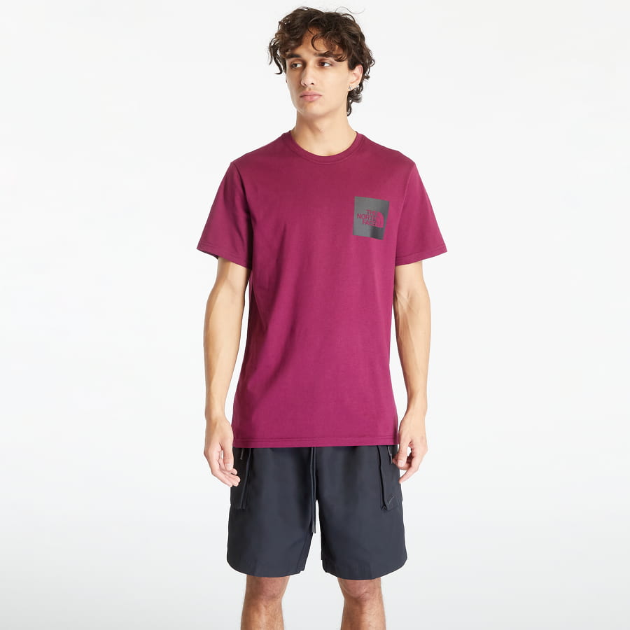 Tričko The North Face S/S Fine Tee Boysenberry Ružová | NF00CEQ5I0H1, 0