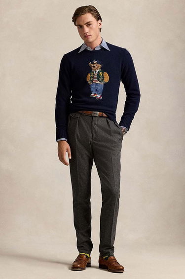 Sveter Polo by Ralph Lauren Polo Ralph Lauren Bear Sweater Navy | 710946138, 3