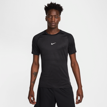 Tričko Nike Pro Breathe Slim Fit Short Sleeve T-Shirt Čierna | HJ4055-010, 0